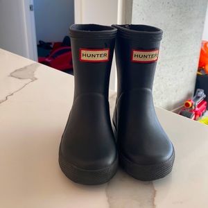 Hunter rubber boots